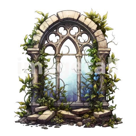 Clipart Fantasy Window (12)