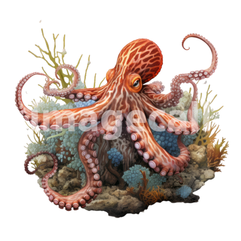 Working 0005 Octopus Sea COral (10)300dpi