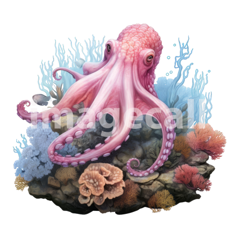 Working 0004 Octopus Sea COral (11)300dpi