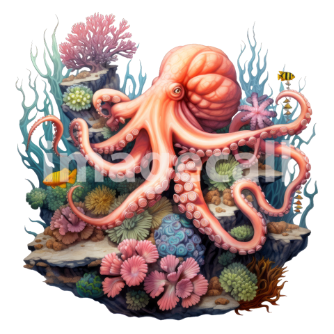 Working 0000 Octopus Sea COral (15)300dpi