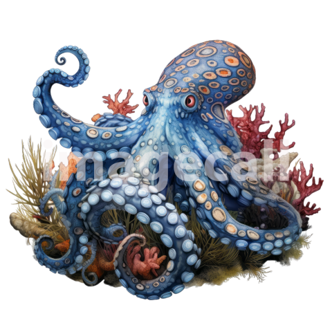 Working 0007 Octopus Sea COral (8)300dpi