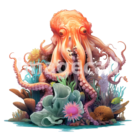 Working 0011 Octopus Sea COral (4)300dpi