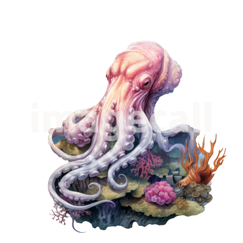 Working 0019 Octopus Sea COral (16)300dpi