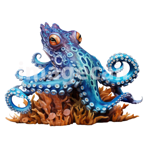 Working 0018 Octopus Sea COral (17)300dpi