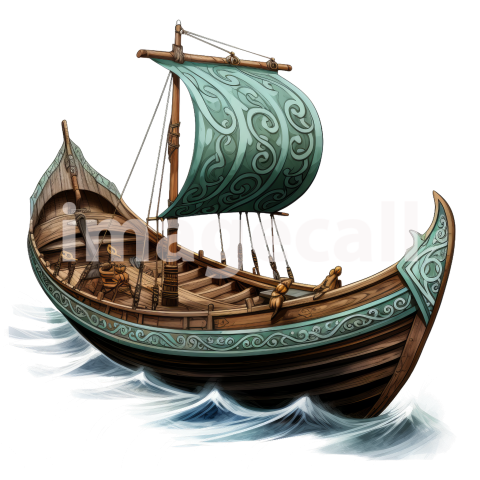 Clipart Viking Longboat (1)