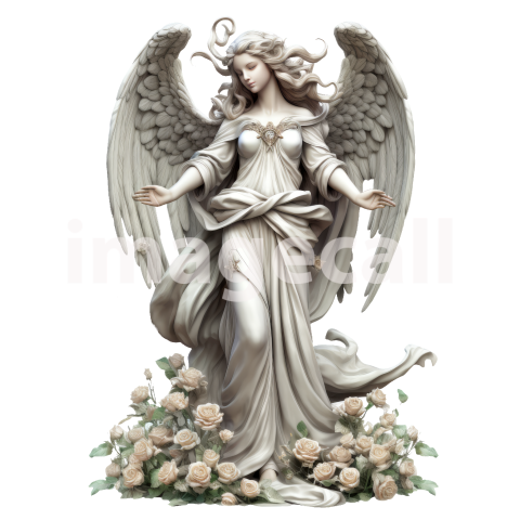 FLoral Angel Statues (12)300dpi