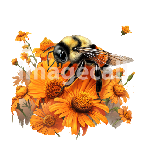 Floral Bumble Bees (3)300dpi