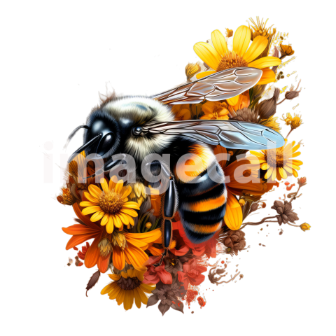 Floral Bumble Bees (10)300dpi