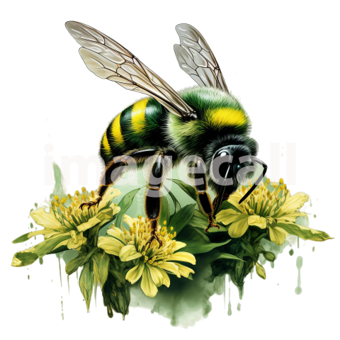 Floral Bumble Bees (13)300dpi