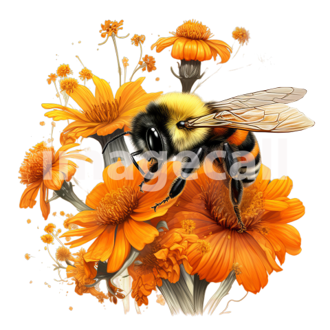 Floral Bumble Bees (20)300dpi