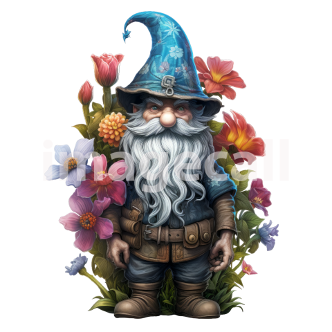 Floral Garden Gnome (9)300dpi
