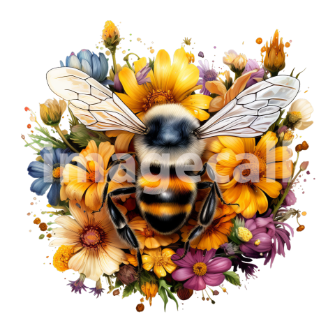 Floral Bumble Bees (14)300dpi