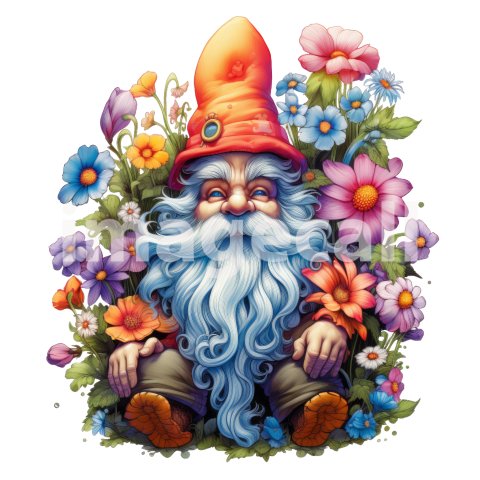 Floral Garden Gnome (11)300dpi