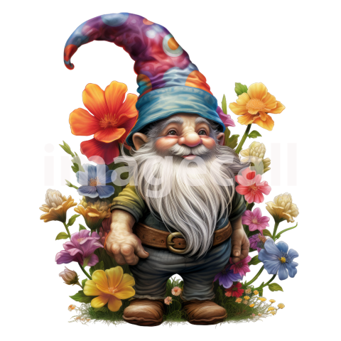 Floral Garden Gnome (18)300dpi