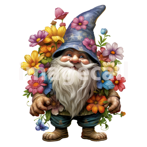 Floral Garden Gnome (15)300dpi