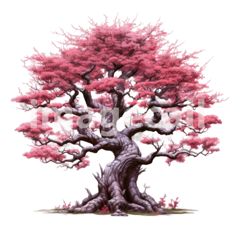Clipart Cherry Blossom Tree (5)