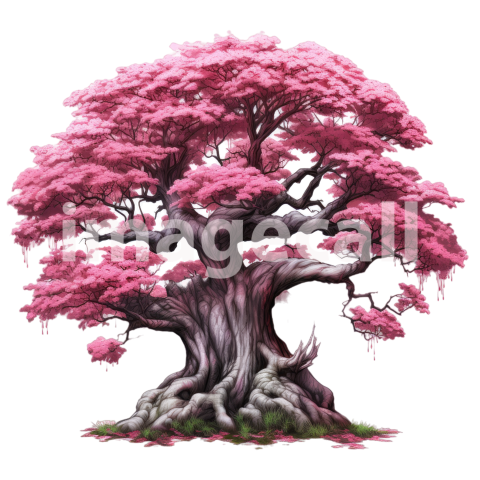 Clipart Cherry Blossom Tree (6)