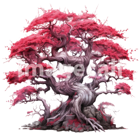 Clipart Cherry Blossom Tree (4)