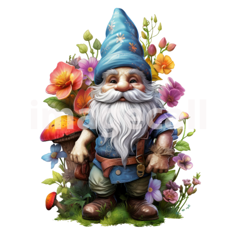 Floral Garden Gnome (4)300dpi