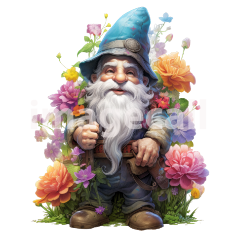 Floral Garden Gnome (6)300dpi