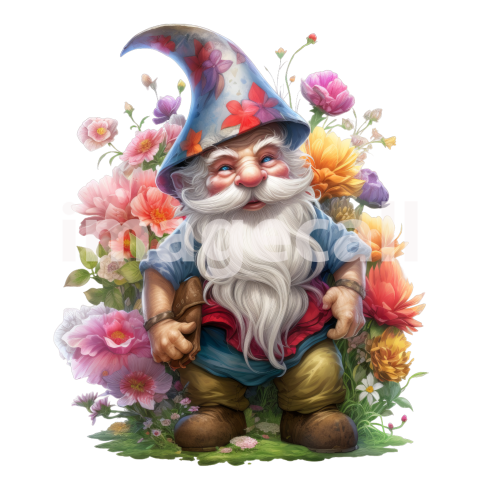 Floral Garden Gnome (10)300dpi