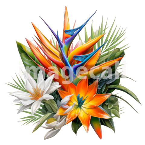 Clipart Bird of Paradise (6)