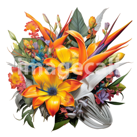 Clipart Bird of Paradise (8)