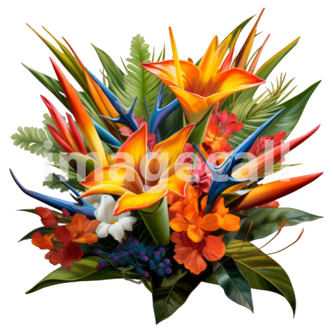 Clipart Bird of Paradise (9)