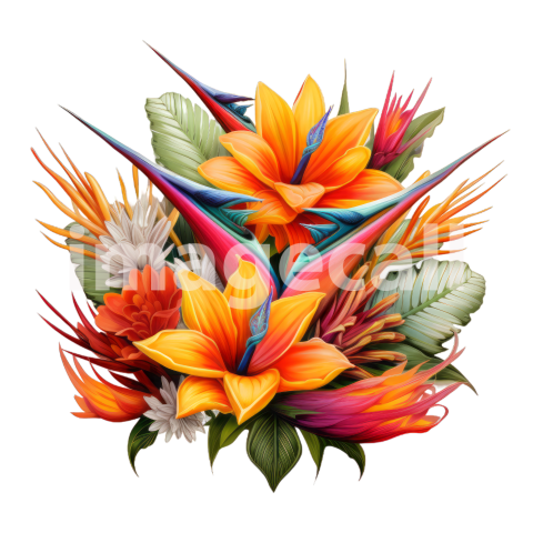 Clipart Bird of Paradise (14)