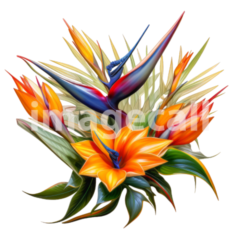 Clipart Bird of Paradise (11)