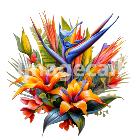 Clipart Bird of Paradise (18)