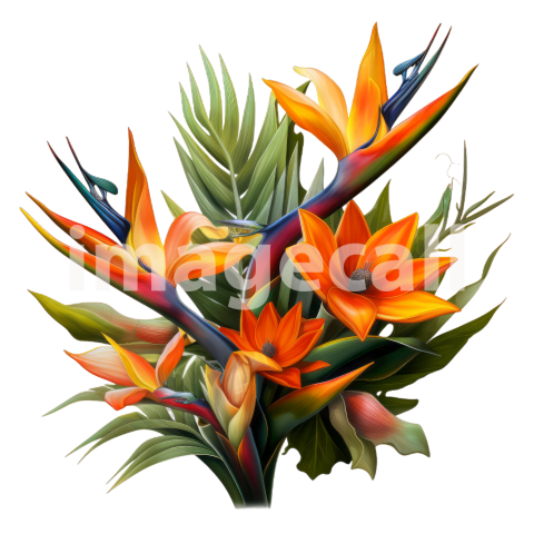 Clipart Bird of Paradise (19)