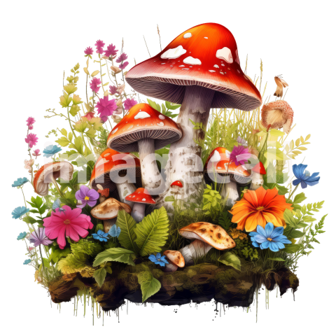 Clipart Magic Mushroom (1)