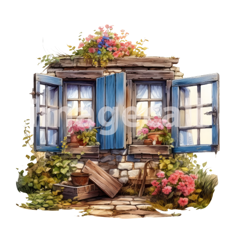 Clipart Summer Windows 17300dpi