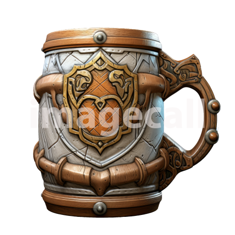 Clipart Fantasy Ale Mugs 5300dpi