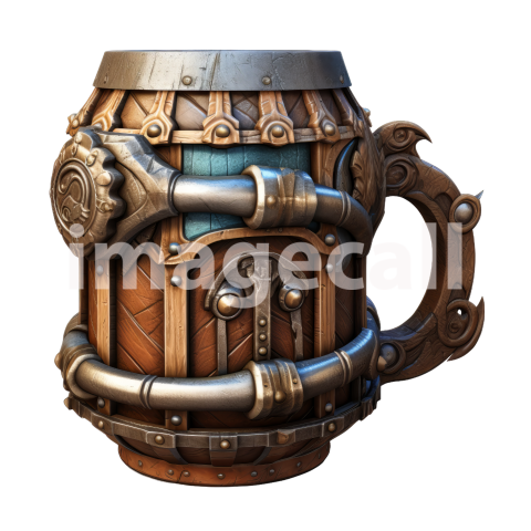 Clipart Fantasy Ale Mugs 8300dpi