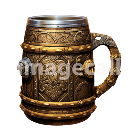 Clipart Fantasy Ale Mugs 6300dpi