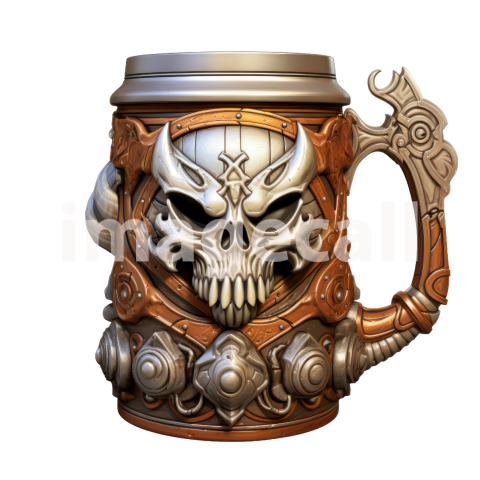 Clipart Fantasy Ale Mugs 7300dpi