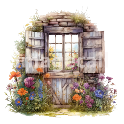 Clipart Summer Windows 6300dpi