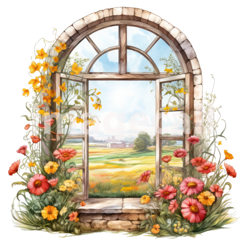 Clipart Summer Windows 15300dpi