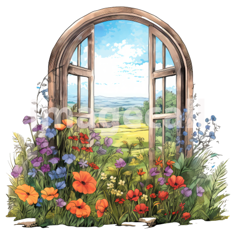 Clipart Summer Windows 11300dpi
