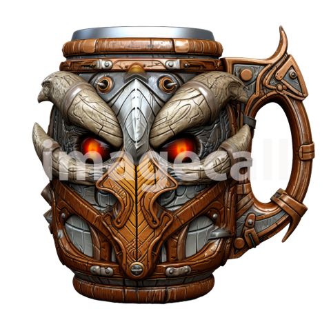 Clipart Fantasy Ale Mugs 13300dpi