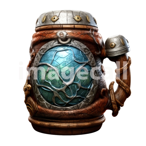 Clipart Fantasy Ale Mugs 15300dpi