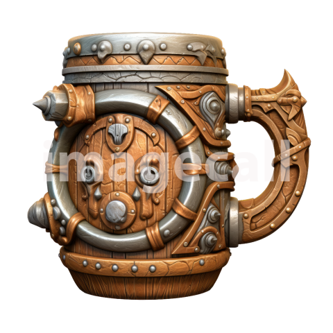 Clipart Fantasy Ale Mugs 12300dpi