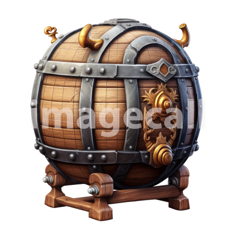 Clipart Fantasy Barrels 5300dpi