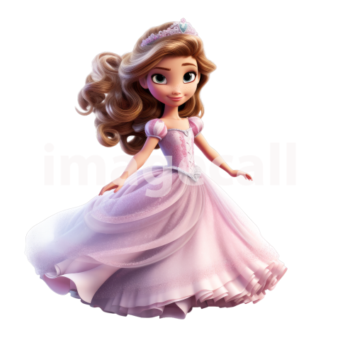 Clipart Fairy Tale Princess 6300dpi