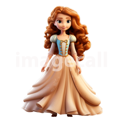 Clipart Fairy Tale Princess 14300dpi