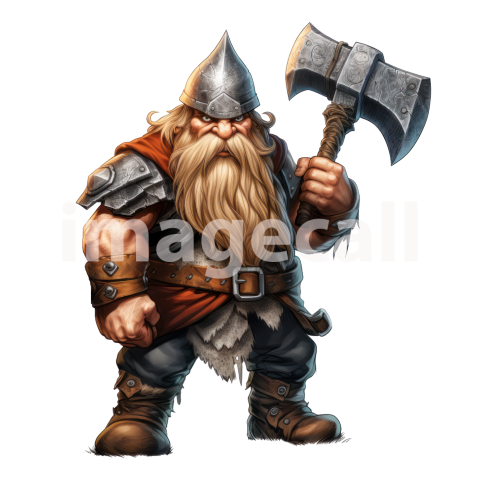 Clipart Fantasy Dwarves 14300dpi