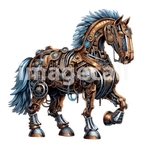 Clipart Steampunk Animals 6300dpi