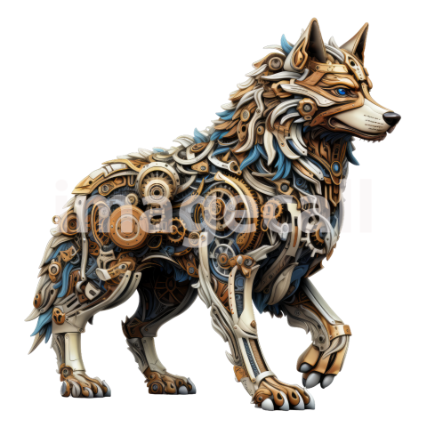 Clipart Steampunk Animals 2300dpi